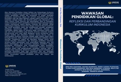 WAWASAN PENDIDIKAN GLOBAL: REFLEKSI DAN PERBANDINGAN KURIKULUM INDONESIA Cover