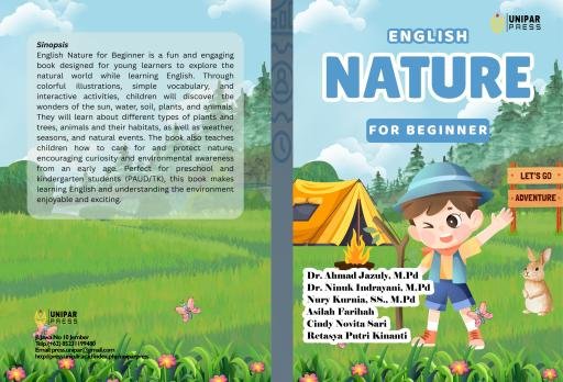 ENGLISH NATURE FOR BEGINNER Cover